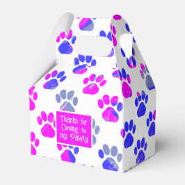 Silhouette "Animal Paw" Geschenkschachtel