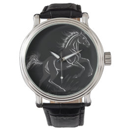 Silhouette aufziehen armbanduhr