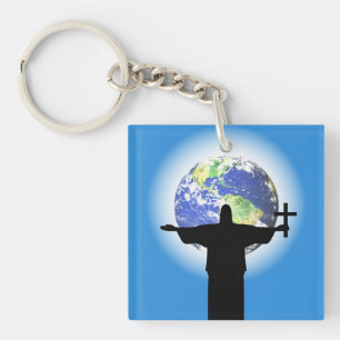 Silhouette avec une croix