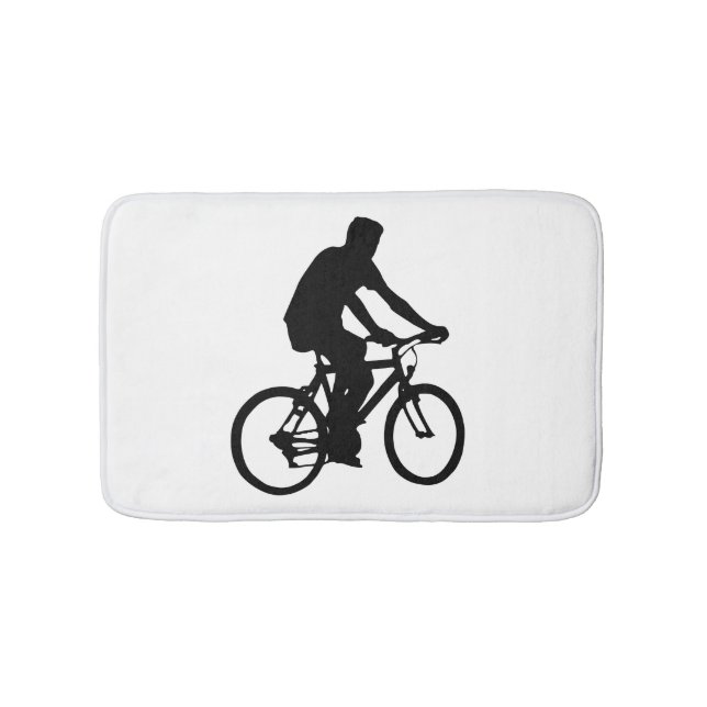 Silhouette Badematte (Vorderseite)