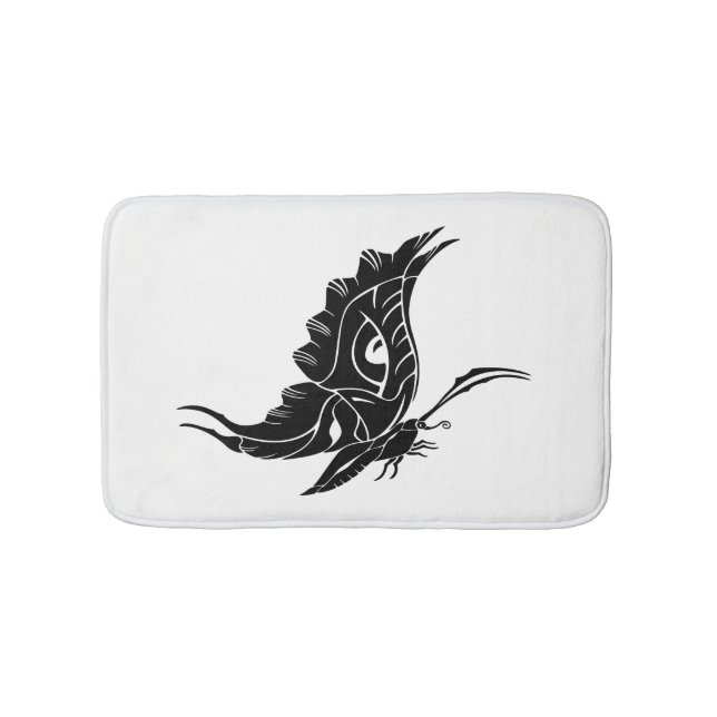 Silhouette Badematte (Vorderseite)