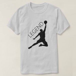 Silhouette Basketball Player T-Shirt