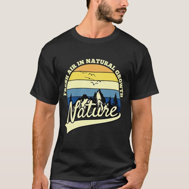 Silhouette Berg- und Forstwirtschaft 4 T-Shirt (Vorderseite)