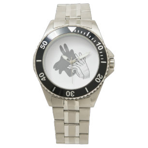 Silhouette Billy Goat Gray Armbanduhr
