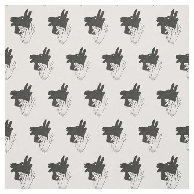 Silhouette Billy Goat Gray Stoff (Muster)