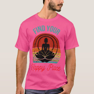 Silhouette Buddha in Lotus Blume Suchen Sie Ihren  T-Shirt