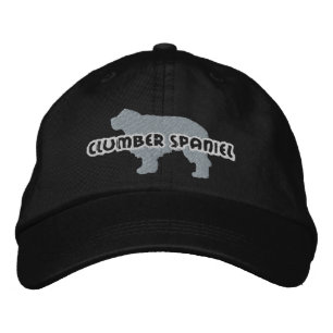 Silhouette Clumber Spaniel Casquette brodé