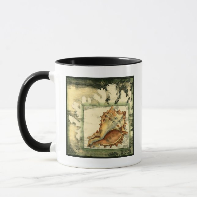 Silhouette Conch Muschel Tasse (Links)