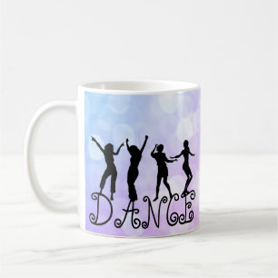 Silhouette Dancers Bokeh Dance Kaffeetasse