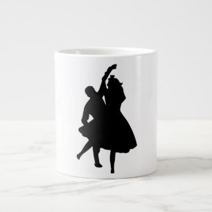 SILHOUETTE DANCERS Jumbo-Tasse