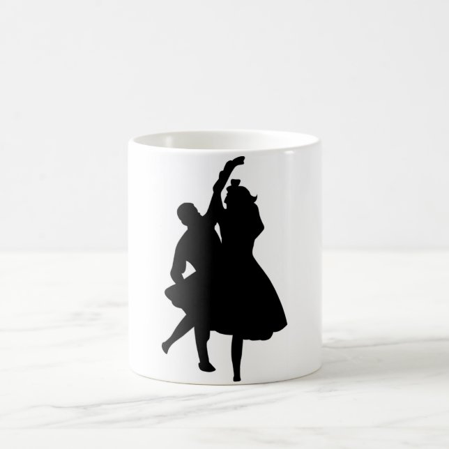 SILHOUETTE DANCERS KAFFEETASSE (Mittel)