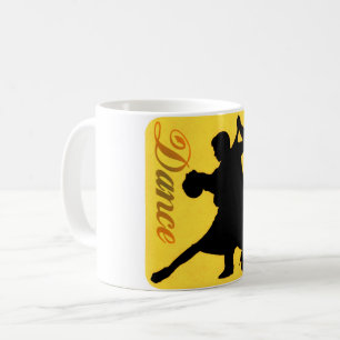 Silhouette-Dancing Kaffeetasse