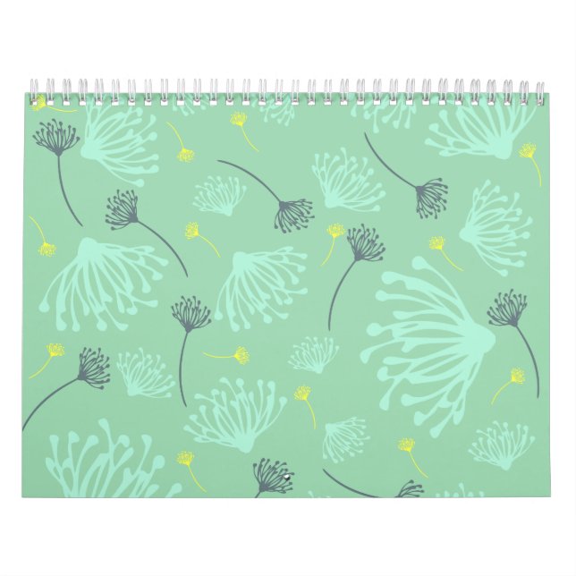 Silhouette Dandelion Kalender (Titelbild)