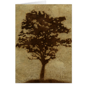 Silhouette d'arbre sur l'arrière - plan en bronze