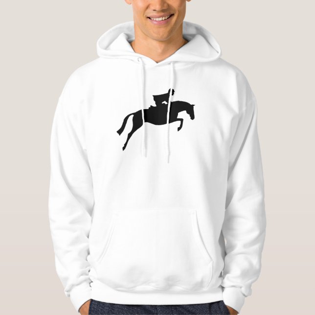 Silhouette de cheval de pullover (Devant)