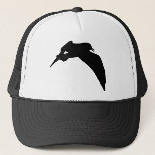 Silhouette de goéland de mer en Casquette noir