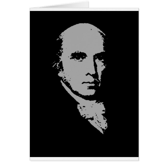 silhouette de James Madison (Devant)
