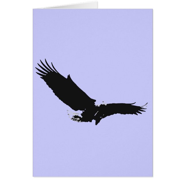 Silhouette de l'aigle d'atterrissage (Devant)