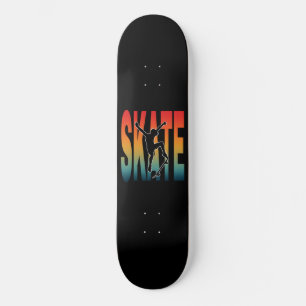 Silhouette de skateboard