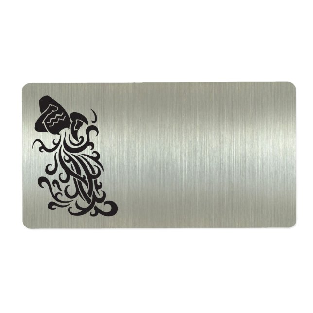 Silhouette der Aquarius-Wasserträger (Vorne)