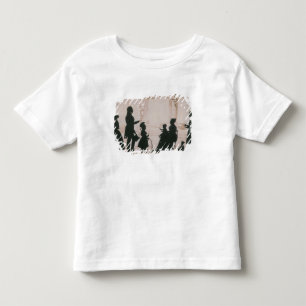 Silhouette der Camsie Familie von Kleinkind T-shirt