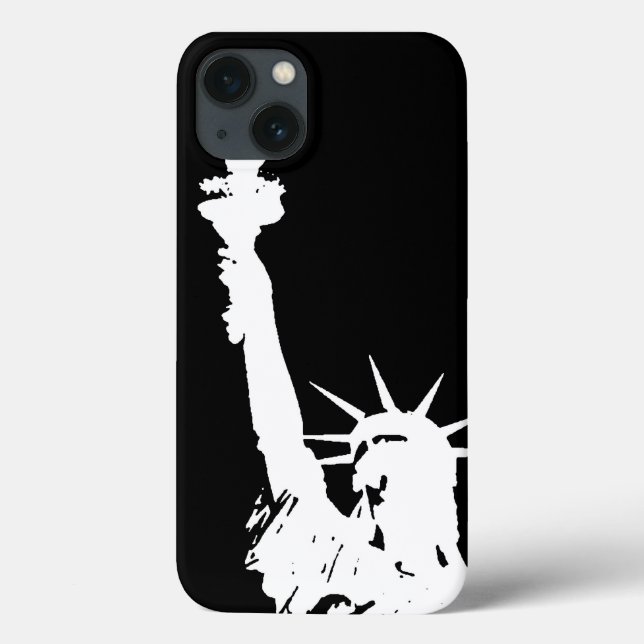 Silhouette der Freiheit Case-Mate iPhone Hülle (Rückseite)
