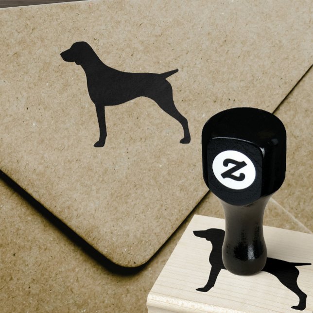Silhouette der Kurzhaarhunde Gummistempel (Von Creator hochgeladen)
