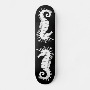 Silhouette der Meereskreatur - Seepferde Skateboard