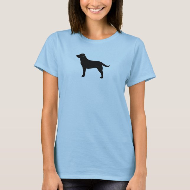 Silhouette der Rasse T-Shirt (Vorderseite)