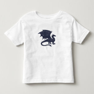 Silhouette des Drachens - Hintergrundfarbe auswäh Kleinkind T-shirt