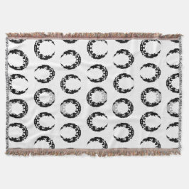 Silhouette des Schwarzen Halbmonds Decke