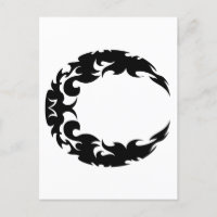 Silhouette des Schwarzen Halbmonds