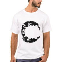 Silhouette des Schwarzen Halbmonds
