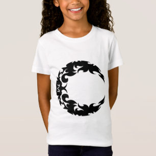 Silhouette des Schwarzen Halbmonds T-Shirt