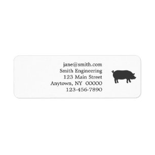 Silhouette des Schweinehaltungsbetriebs - Wählen S