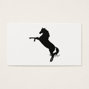 Silhouette du cheval arabe