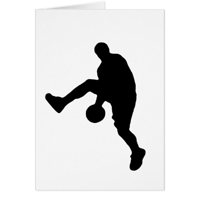 Silhouette du joueur de basket (Devant)