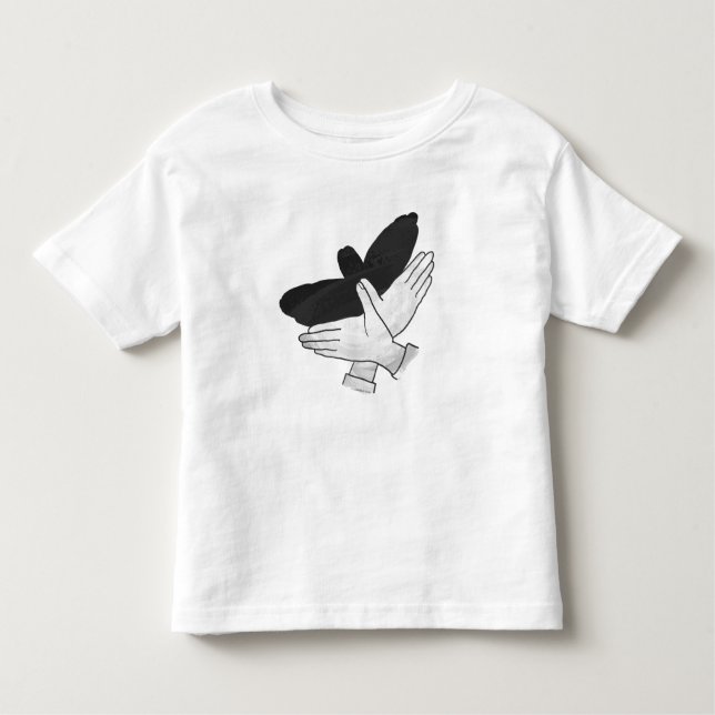 Silhouette Eagle Kleinkind T-shirt (Vorderseite)