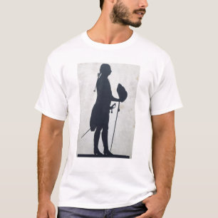 Silhouette eines Mannes T-Shirt