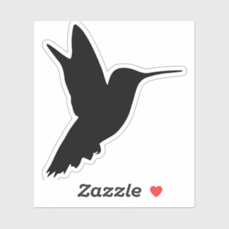 Silhouette fliegender Vögel Aufkleber
