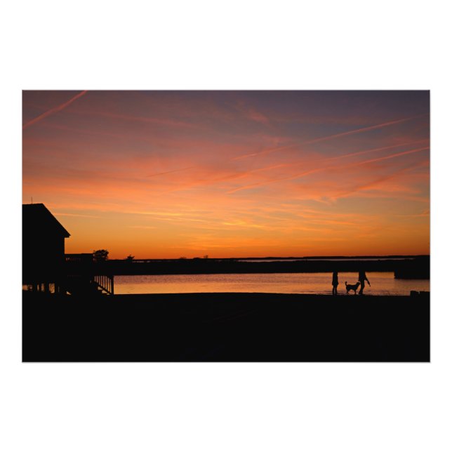 Silhouette Fotodruck (Vorne)