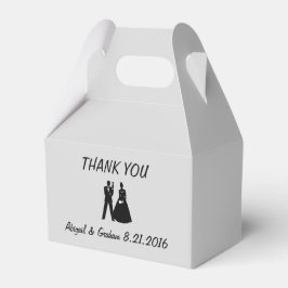 Silhouette für Braut Geschenkschachtel