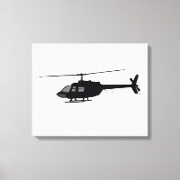 Silhouette für Hubschrauber-Chopper - Farbe anpass