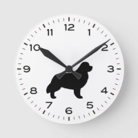 Silhouette für Hunde in Neufundland