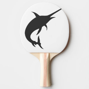 Silhouette für Marlin-Fische - Farbe wählen Tischtennis Schläger