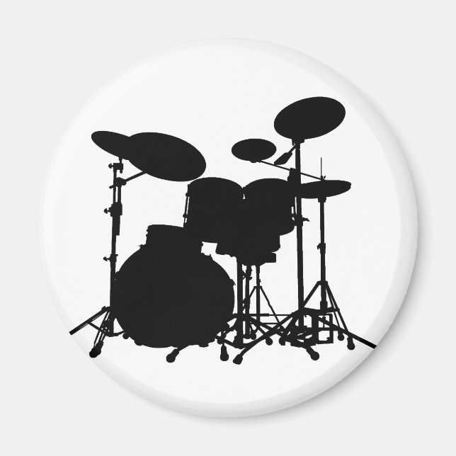 Silhouette für Schwarzweiß-Trommelkassette - für T Magnet (Vorne)
