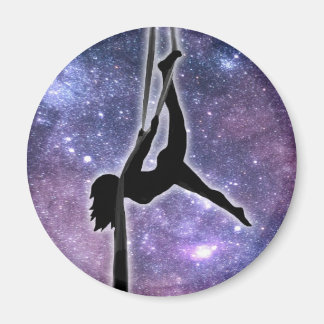 Silhouette Galaxy Magnet