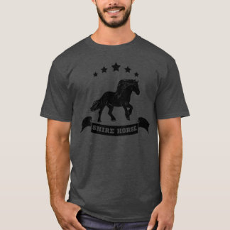 Silhouette-Geschenk für Reiter T-Shirt
