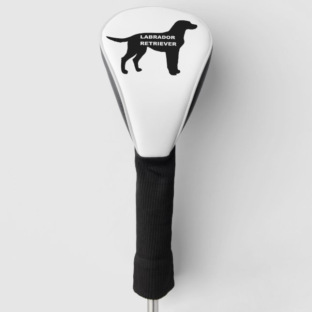 Silhouette Golf Headcover (Vorderseite)