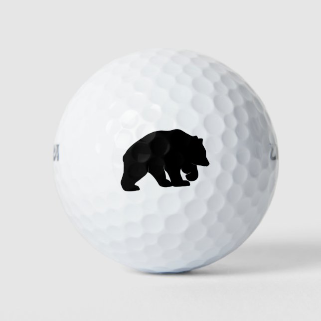 Silhouette Golfball (Vorderseite)